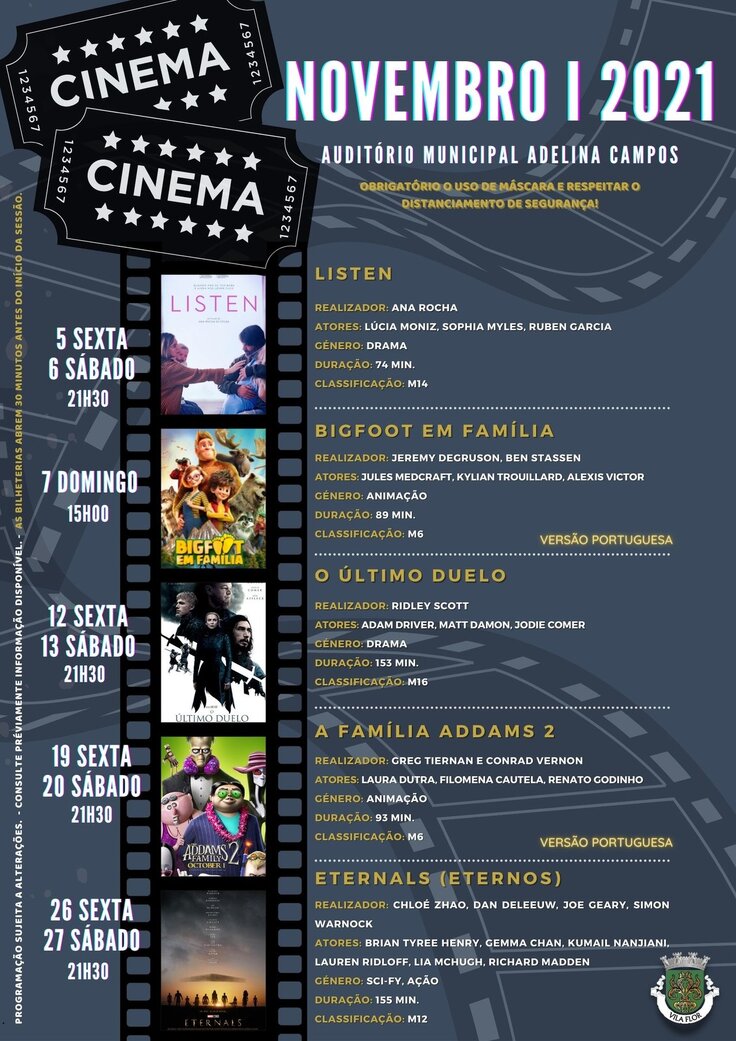 Cinema de novembro